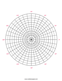 Polar Graph Paper